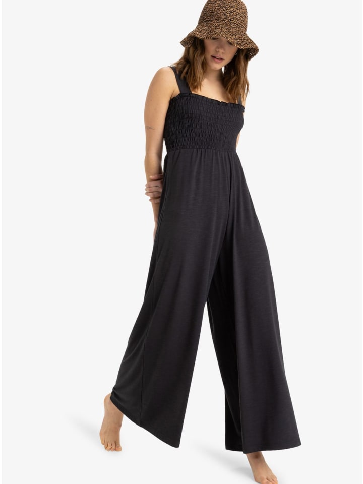 Roxy Jumpsuit Just Passing By in Schwarz günstig kaufen