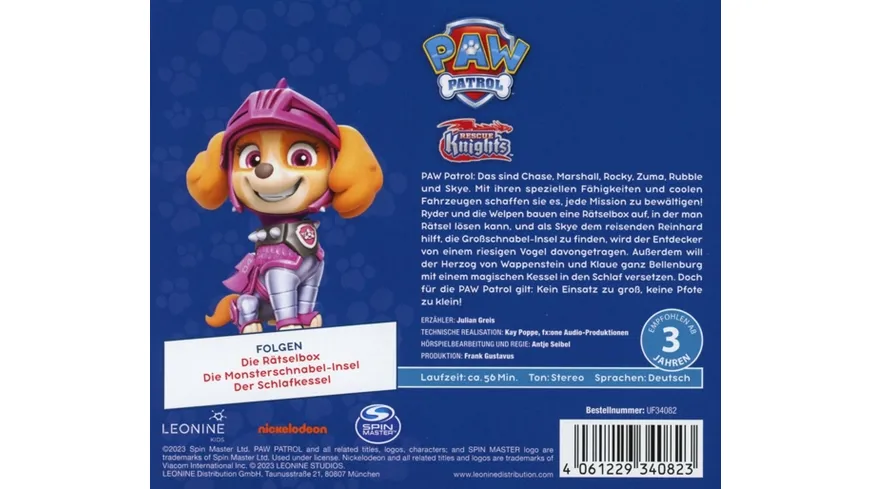 PAW Patrol CD 55