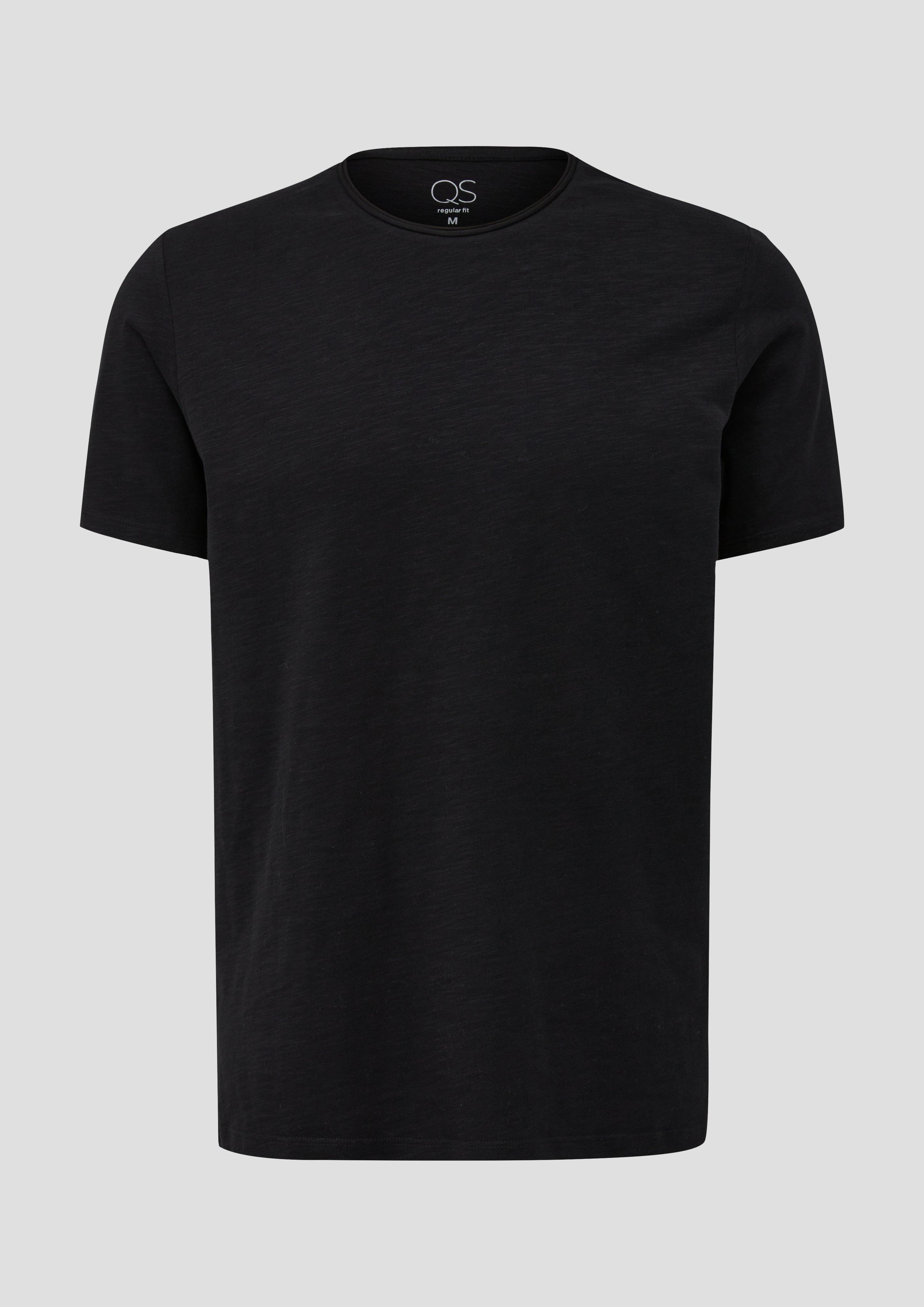 Baumwollshirt mit Flammgarn-Struktur  2141633-9999