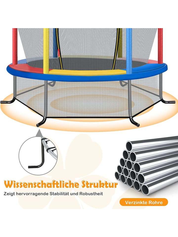COSTWAY Gartentrampolin in Bunt günstig kaufen onesize