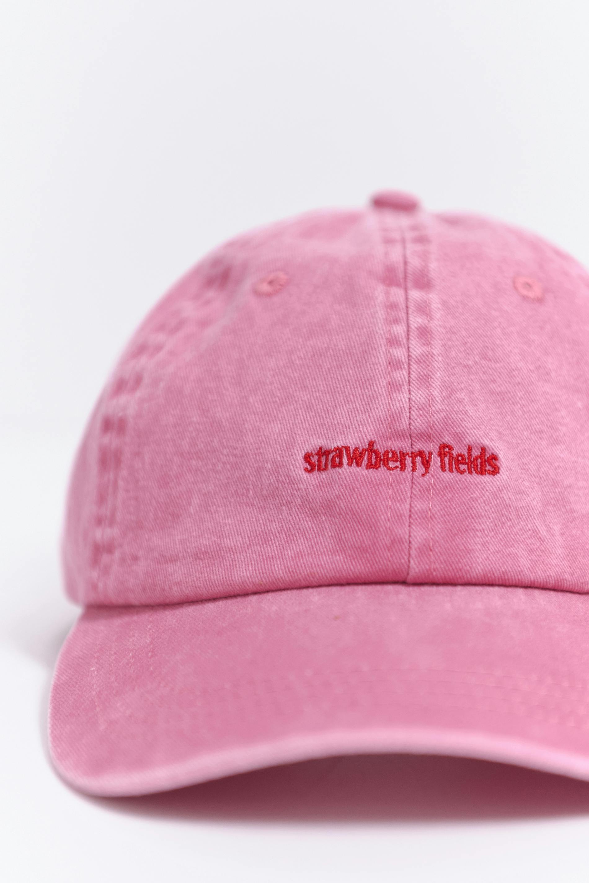 Washed cotton cap