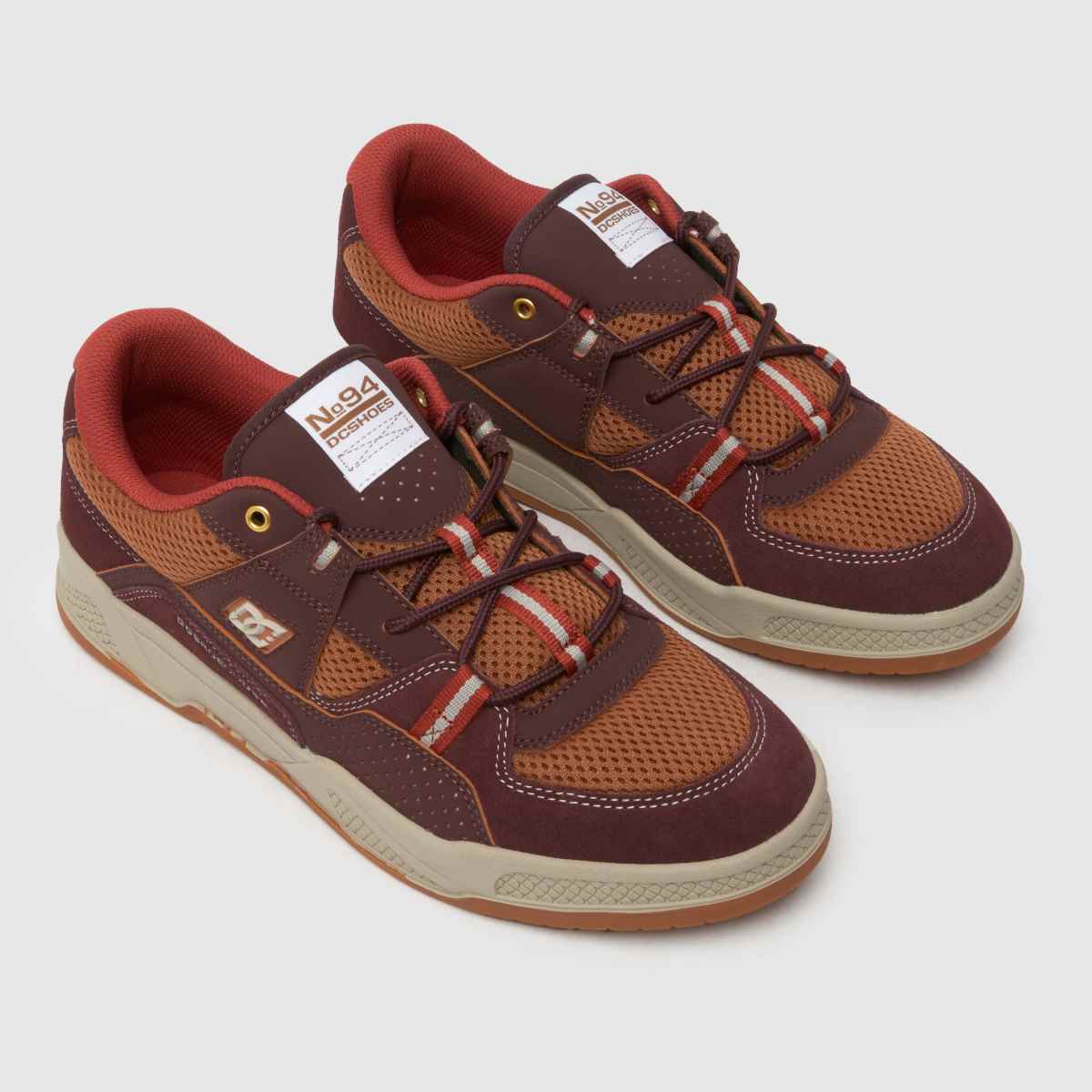 DC Construct – Bruna, flerfärgade sneakers