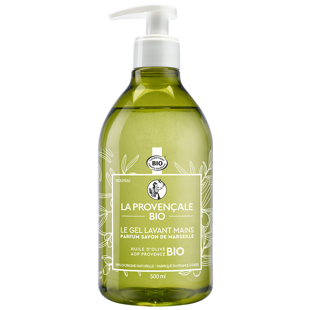 La Provençale Le Gel Lavant mains parfum Savon de Marseille Gel lavant mains bio