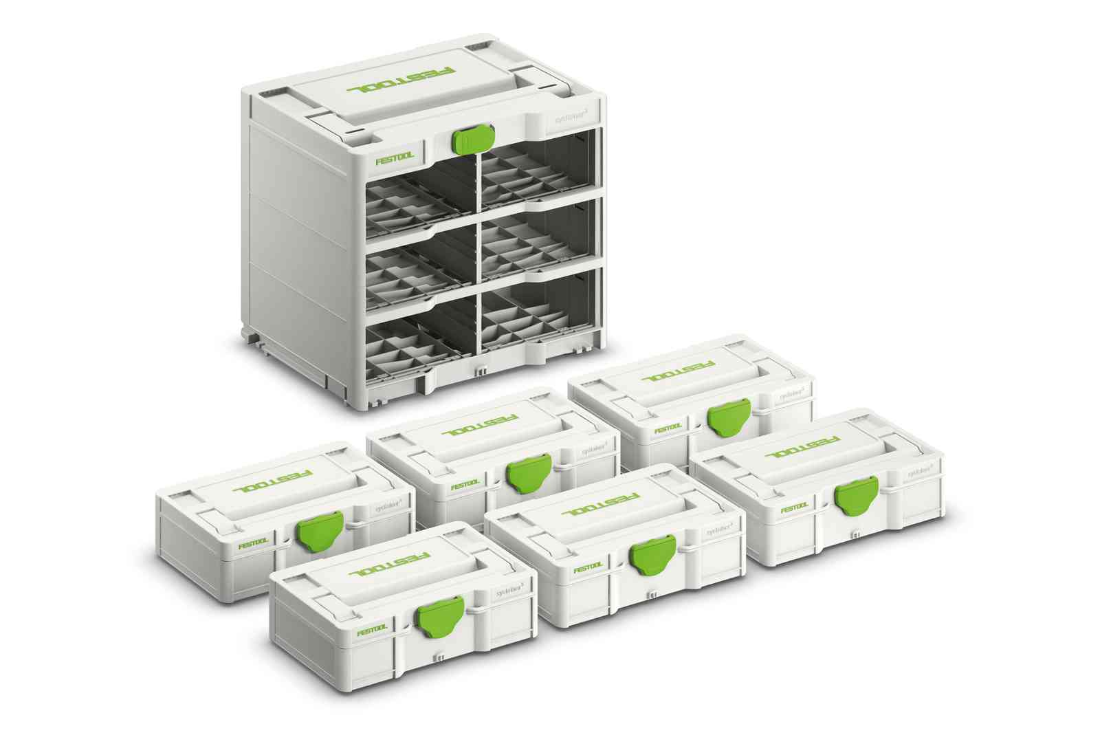 Festool 577816 SYS3-RK/6 M 337-Set Systainer³ stalak