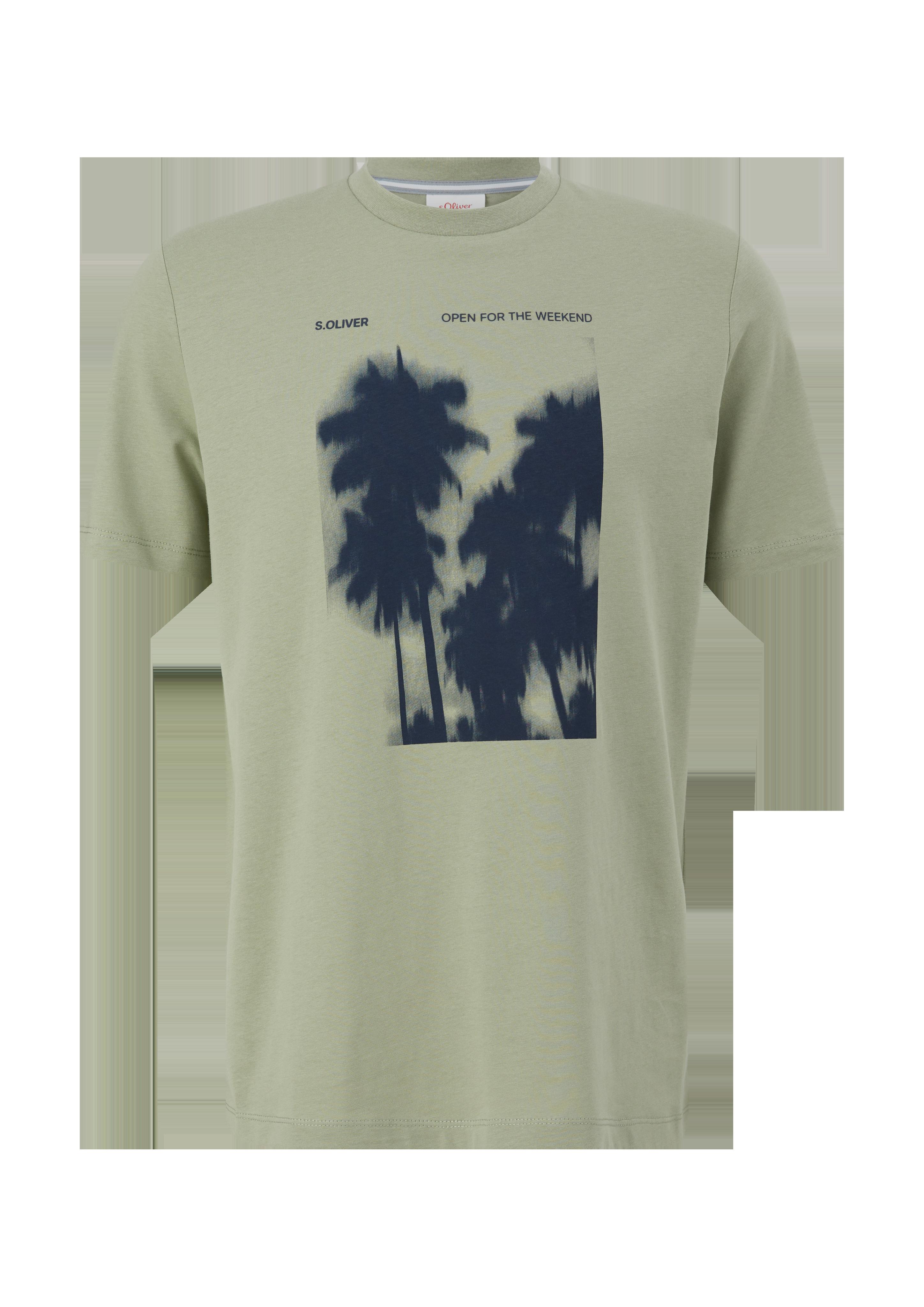 Baumwollshirt mit Frontprint  2131368-78D1