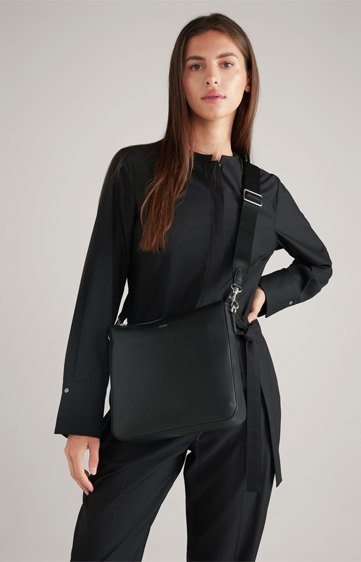 Schultertasche Sofisticato Jasmina in Schwarz