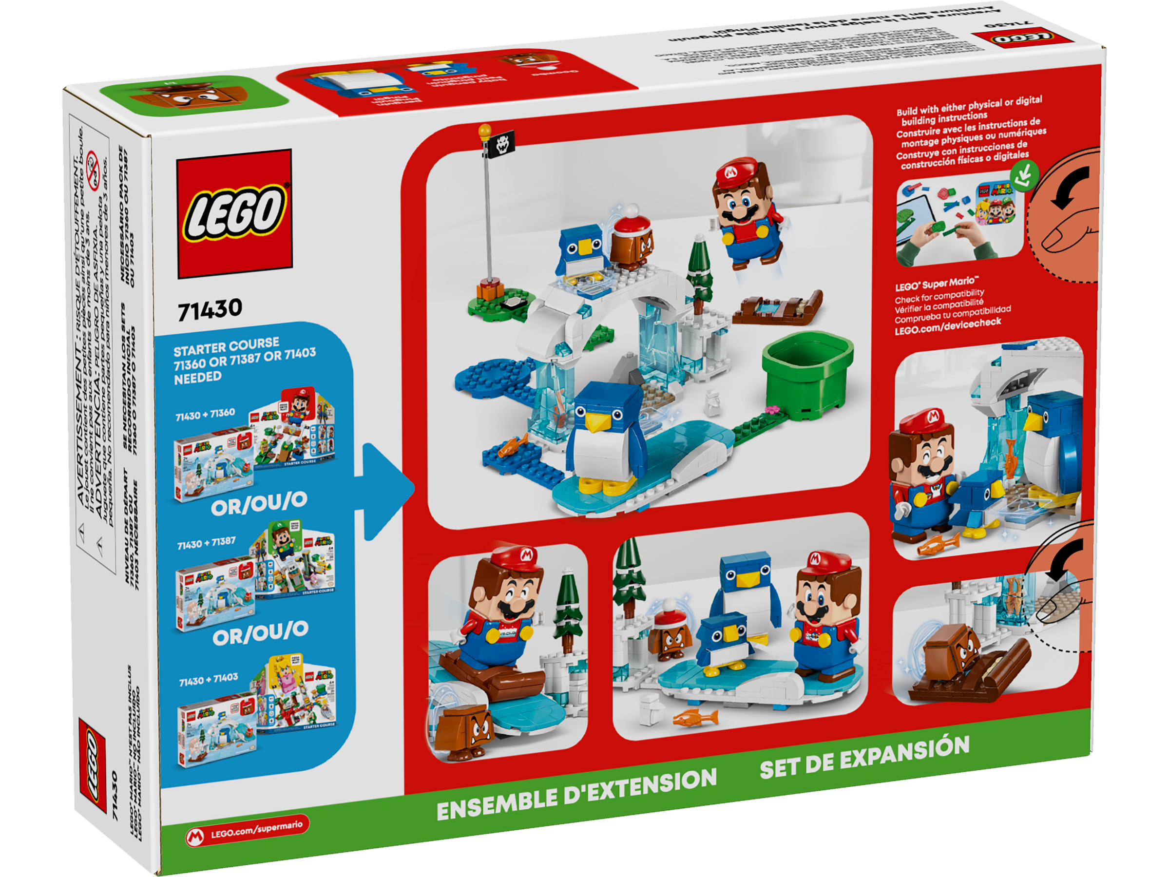 Schneeabenteuer mit Familie Pinguin – Erweiterungsset 71430
