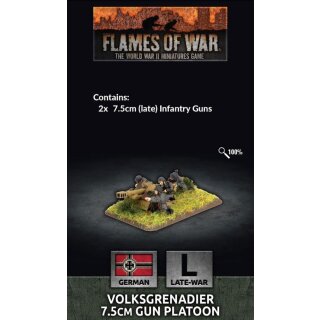Volksgrenadier 7.5cm Gun Platoon