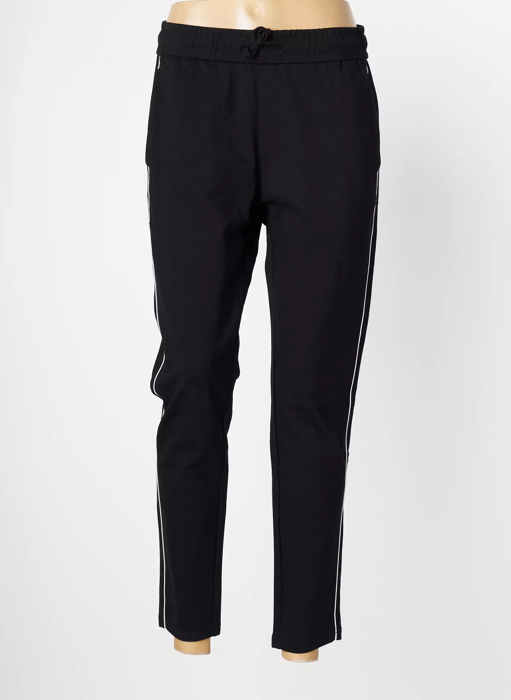 Youline Pantalons Slim Femme couleur noir