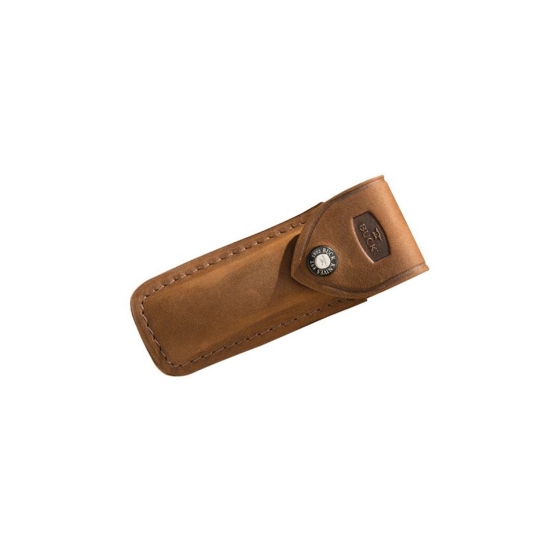 Buck Folding Hunter Lederscheide Braun 110-06-BR4