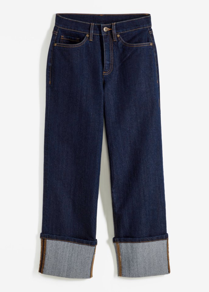 Jeans mit Umschlag