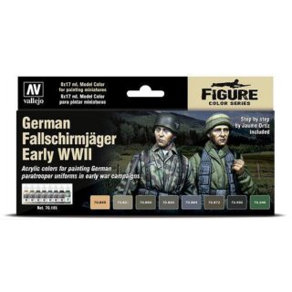Model Air: German Fallschirmjäger Early WWII - Figure Color Series