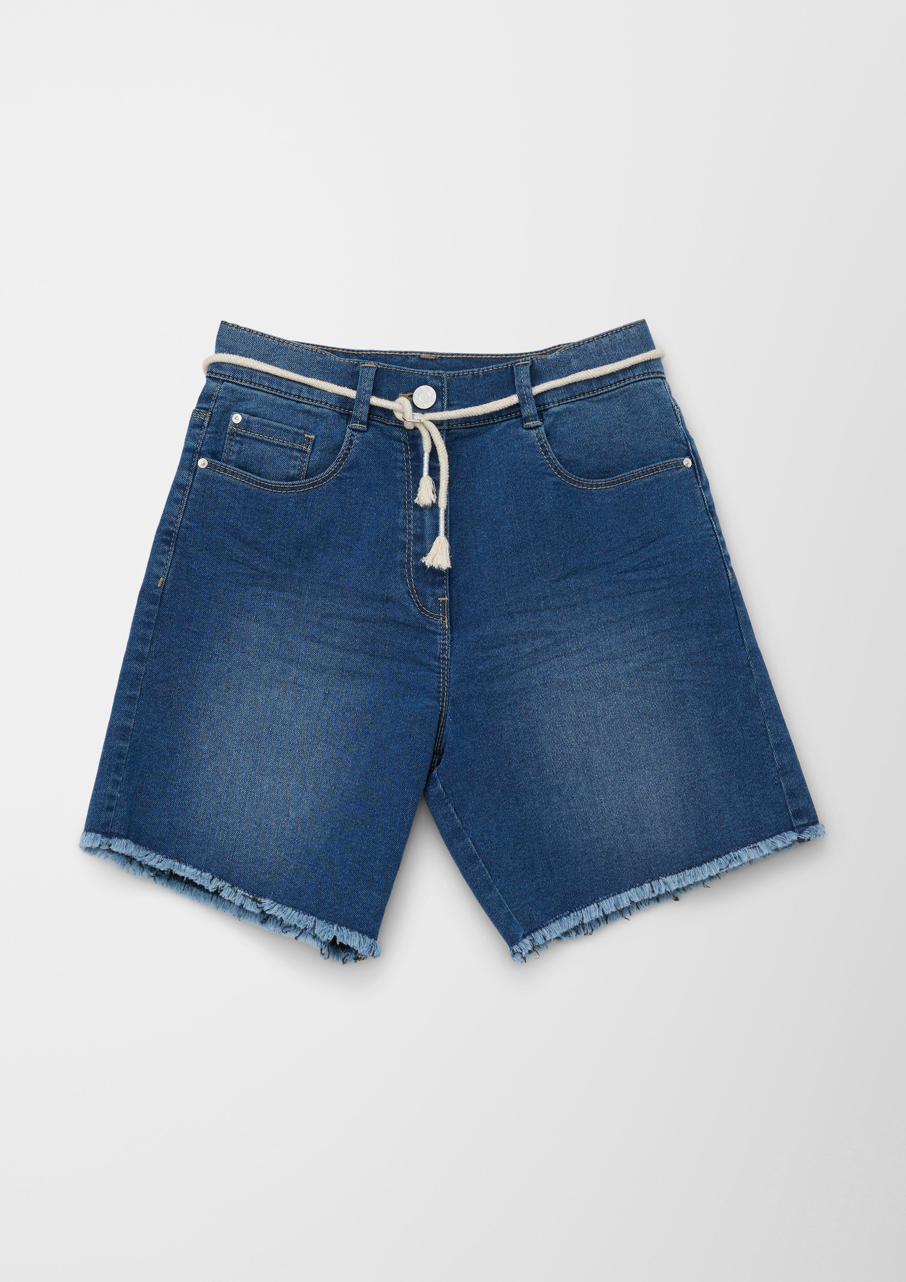 Jeans-Bermuda / Loose Fit / High Rise / Wide Leg  2129978-56Z2