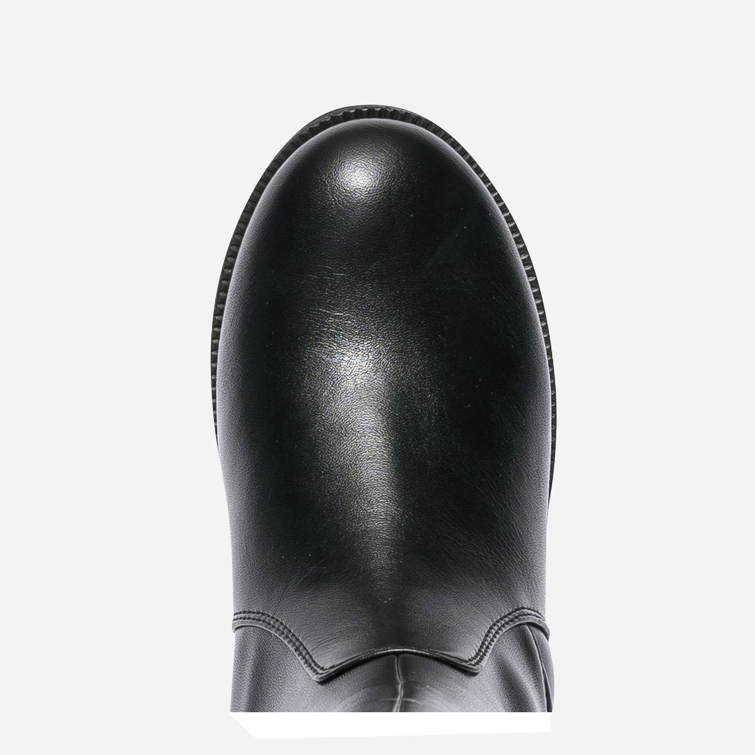 Botte noire esprit motard