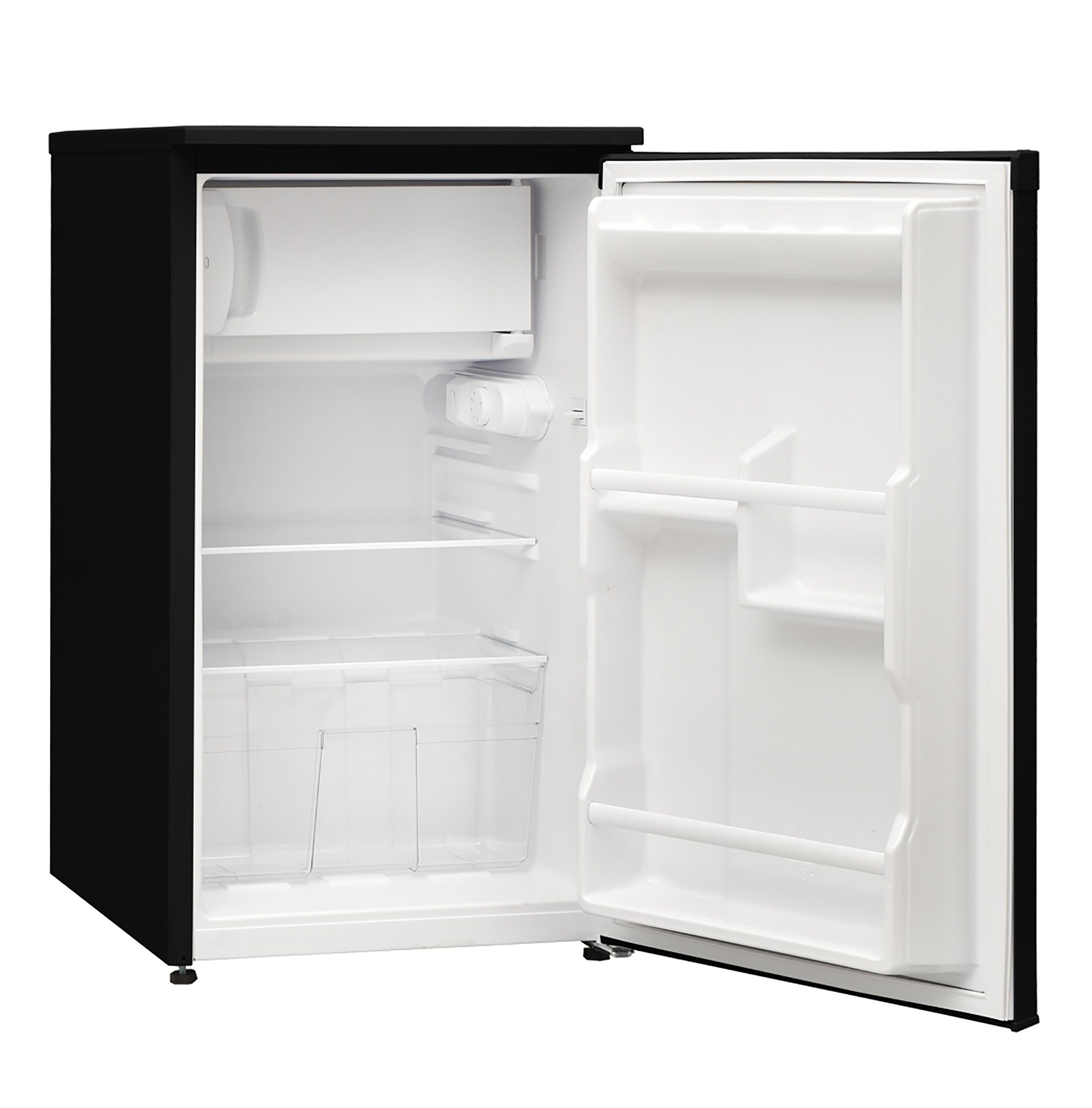 Telefunken Kühlschrank CF-32-151-B, 83.8 cm hoch, 48 cm breit, Tischkühlschrank mit Gefrierfach, 81 L Gesamt-Nutzinhalt