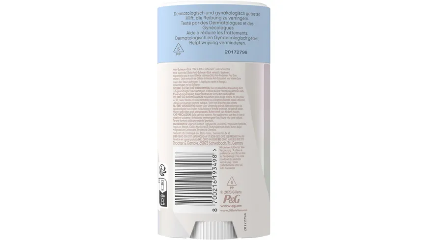 Venus Satin Care Anti-Scheuer-Stick 48 g