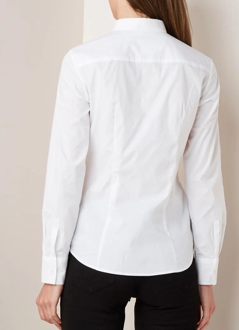 Marc O'Polo Blouse made of cotton poplin with stretch