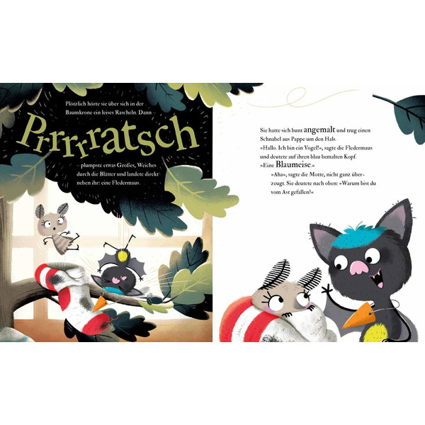 Die kleine Motte, die davon träumte, anders zu sein - Kinderbuch