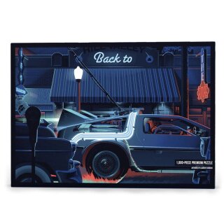 ** % SALE % ** Zurück in die Zukunft Puzzle DeLorean (1000 Teile)