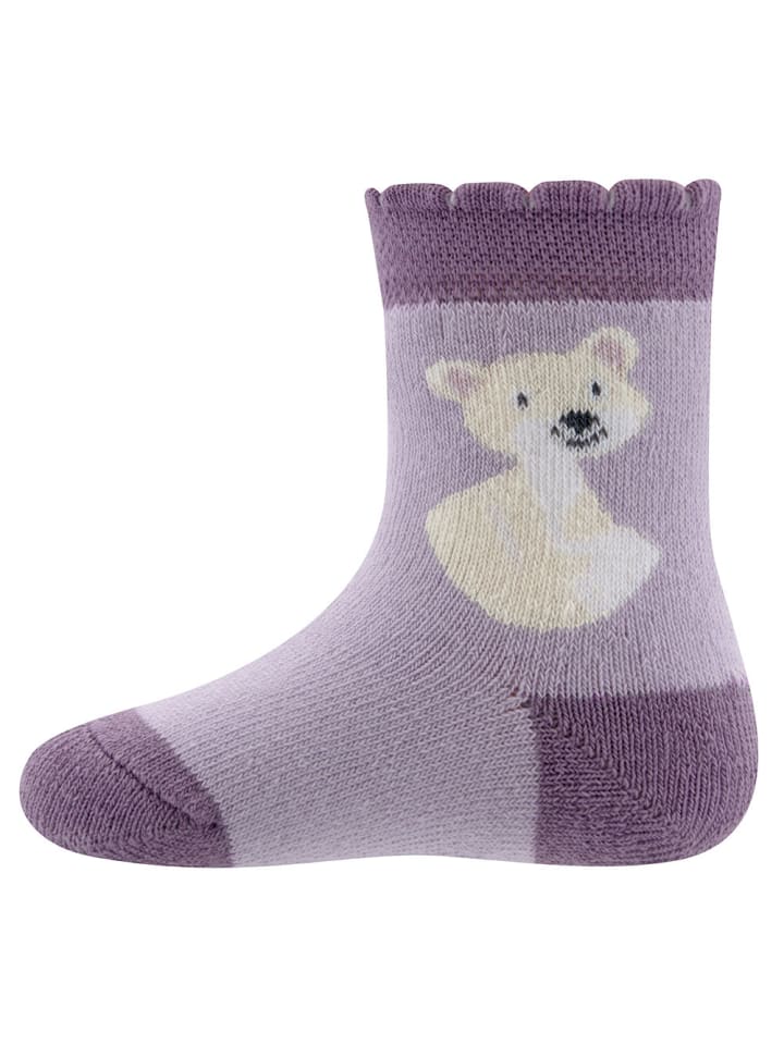 ewers 2er-Set Thermosocken 2er Pack Polarfuchs in hell flieder-rose mel. günstig kaufen