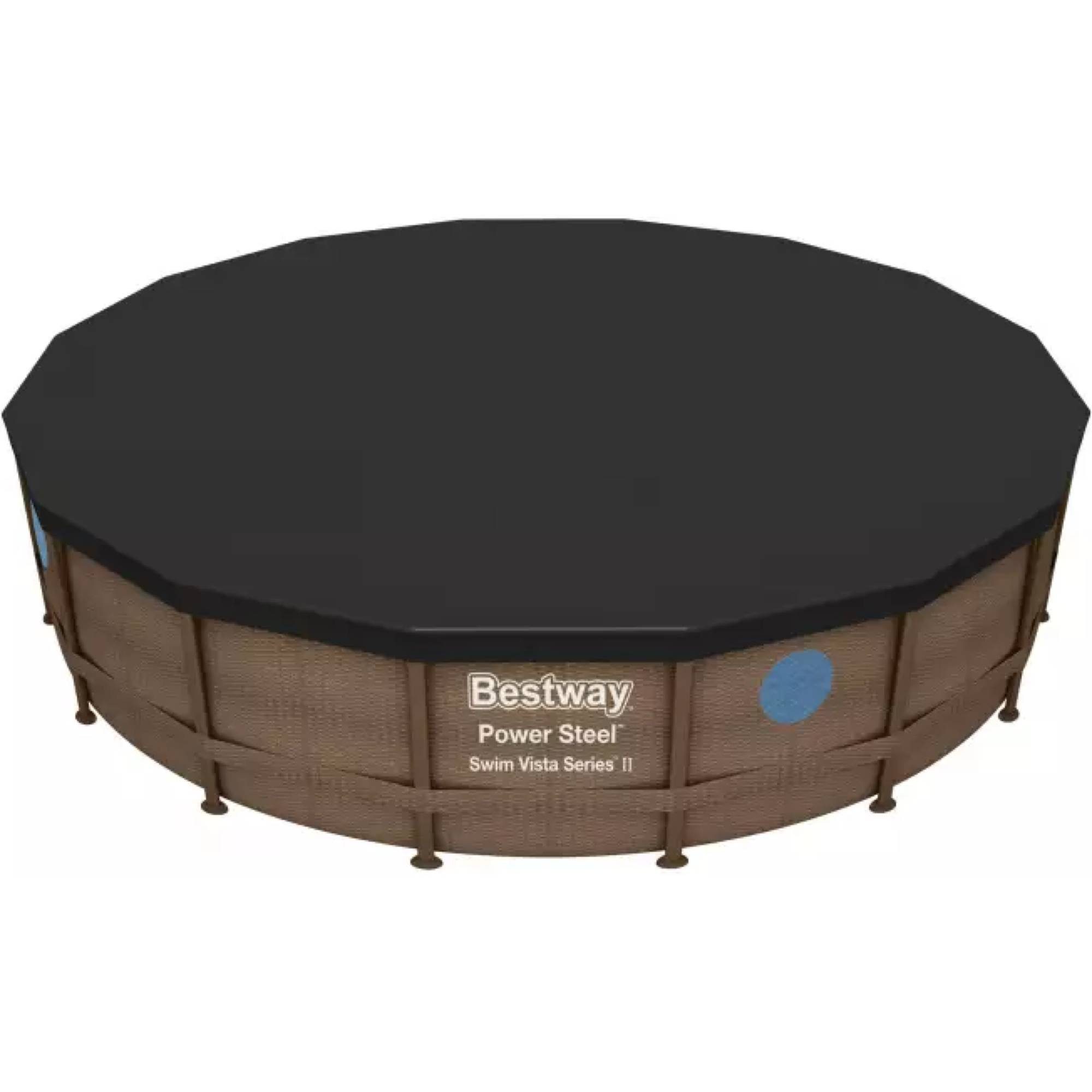 BESTWAY Framepool Bestway Power Steel Swim Vista Series Frame Pool K (Komplett-Set), Sicherheitsleiter