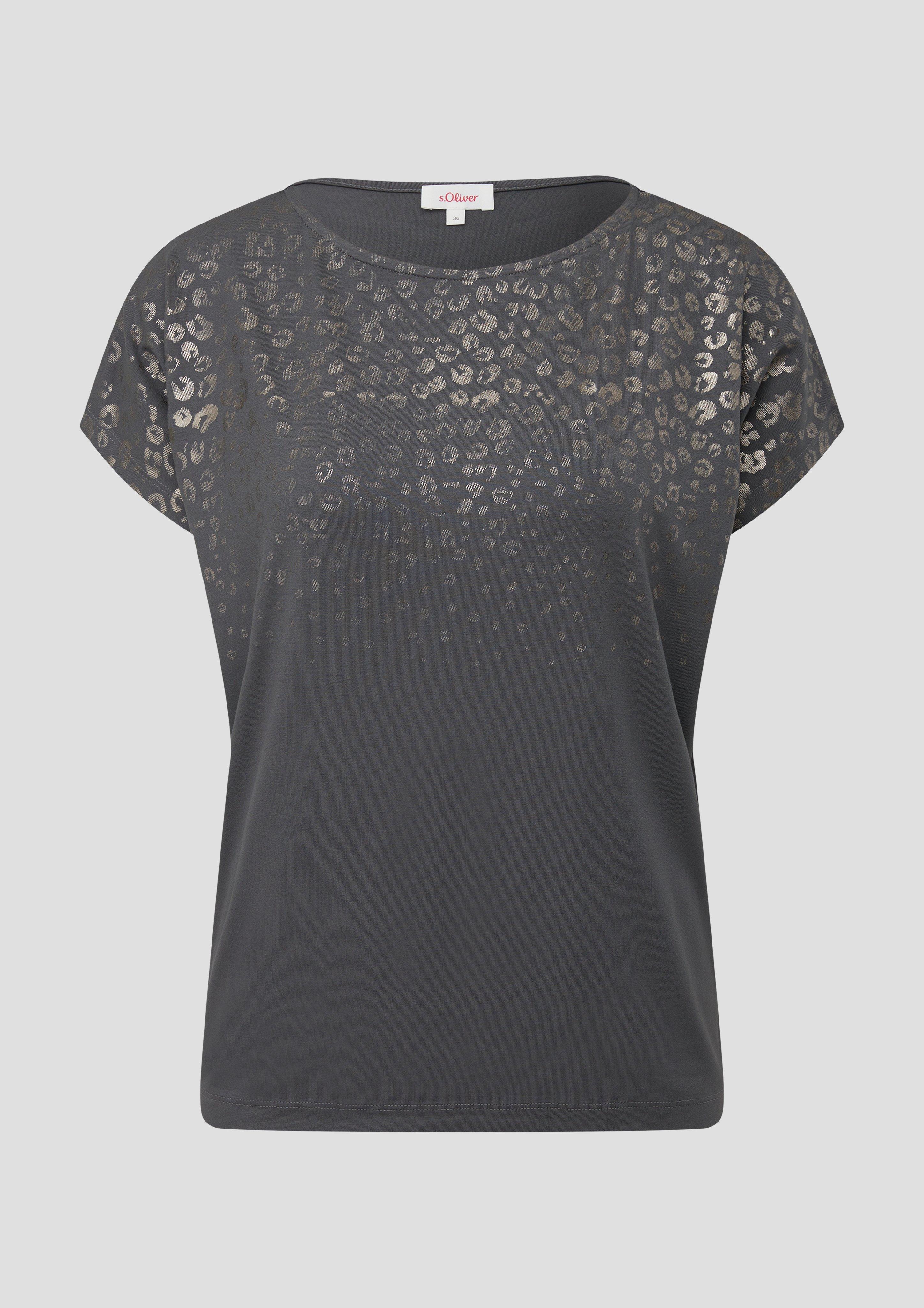 Ärmelloses Shirt mit Folienprint  2139881-98D0