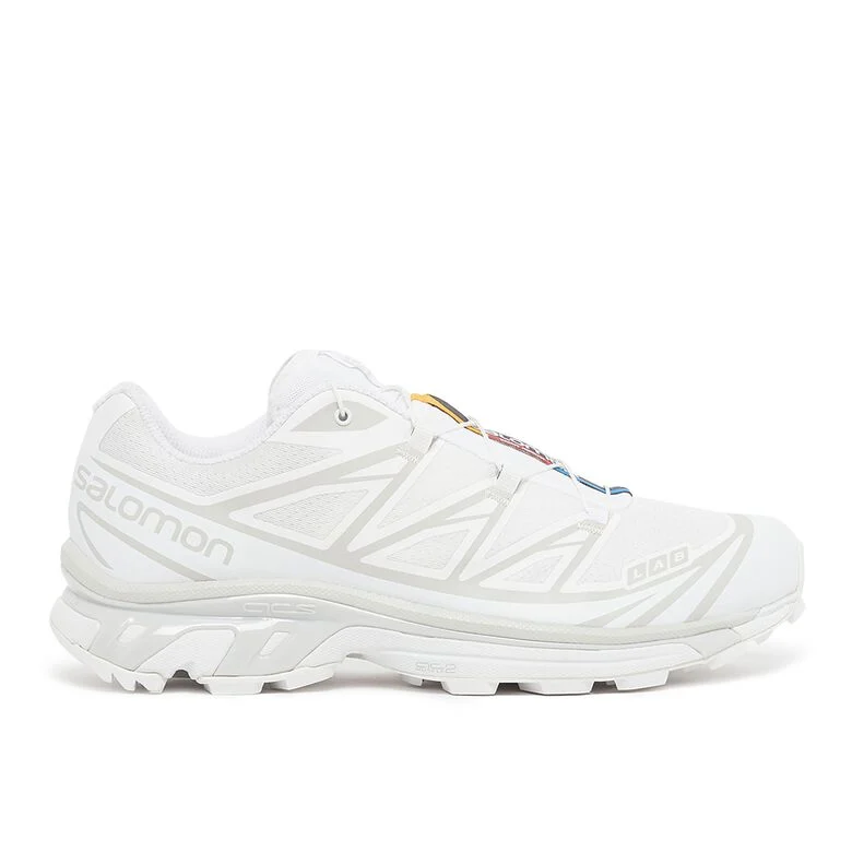 Salomon XT-6 white/white/lunar rock