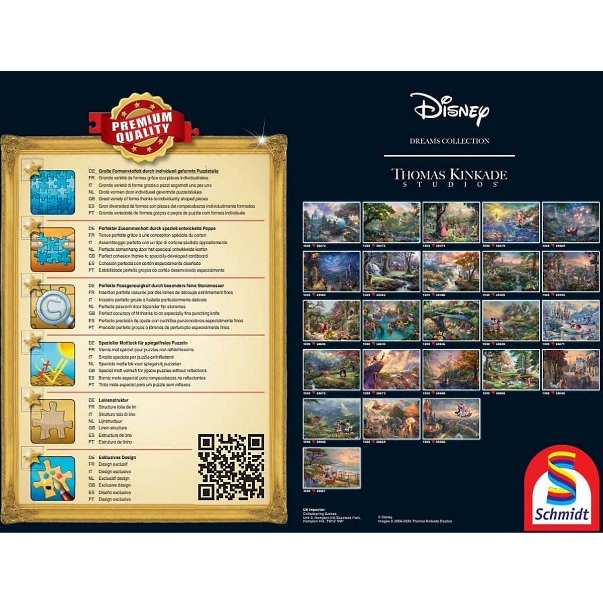 Puzzle Kinkade   Maleficent, 1.000 Teile