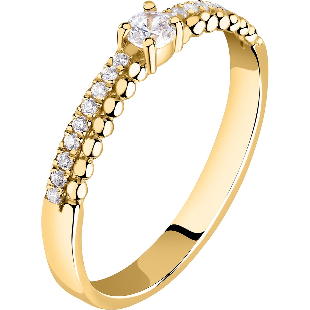 Live Diamond Bague pour femme 375 Or jaune recylé or jaune Bague