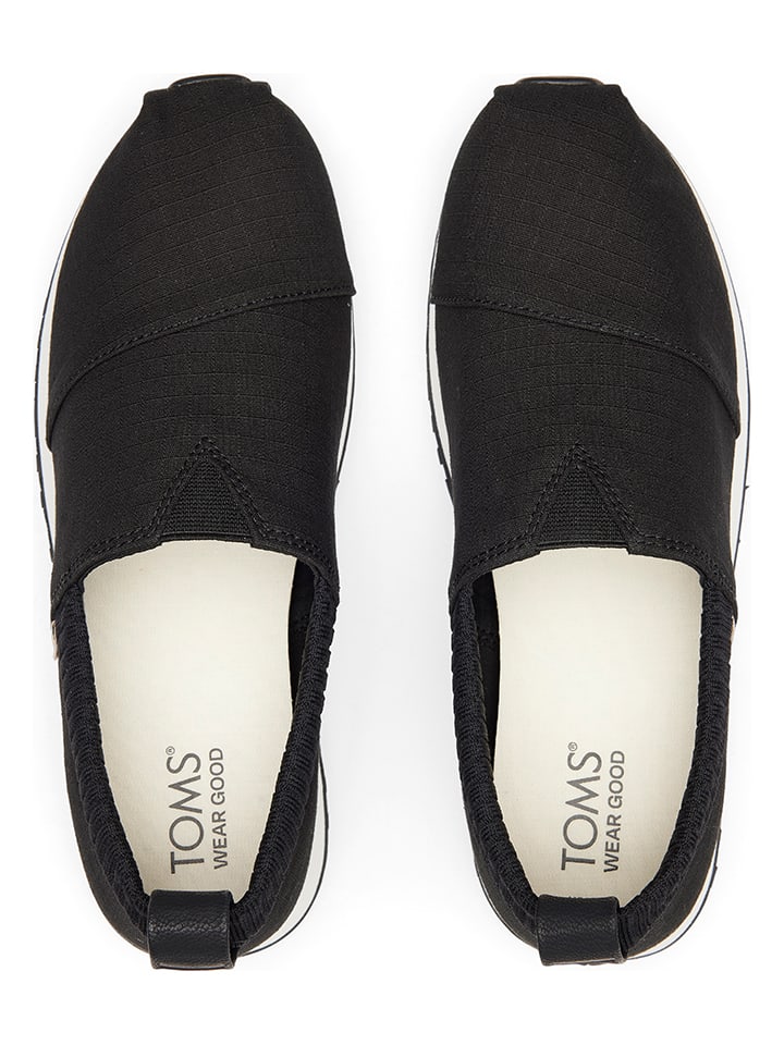 TOMS Slipper in Schwarz günstig kaufen
