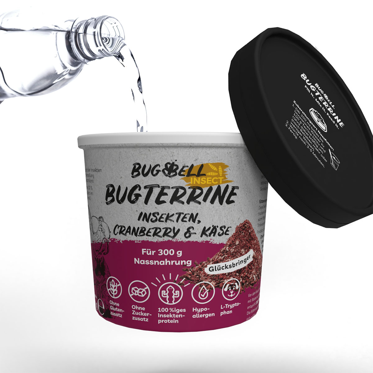 BugTerrine Adult rot Cranberry & Käse günstig kaufen bei ZooRoyal