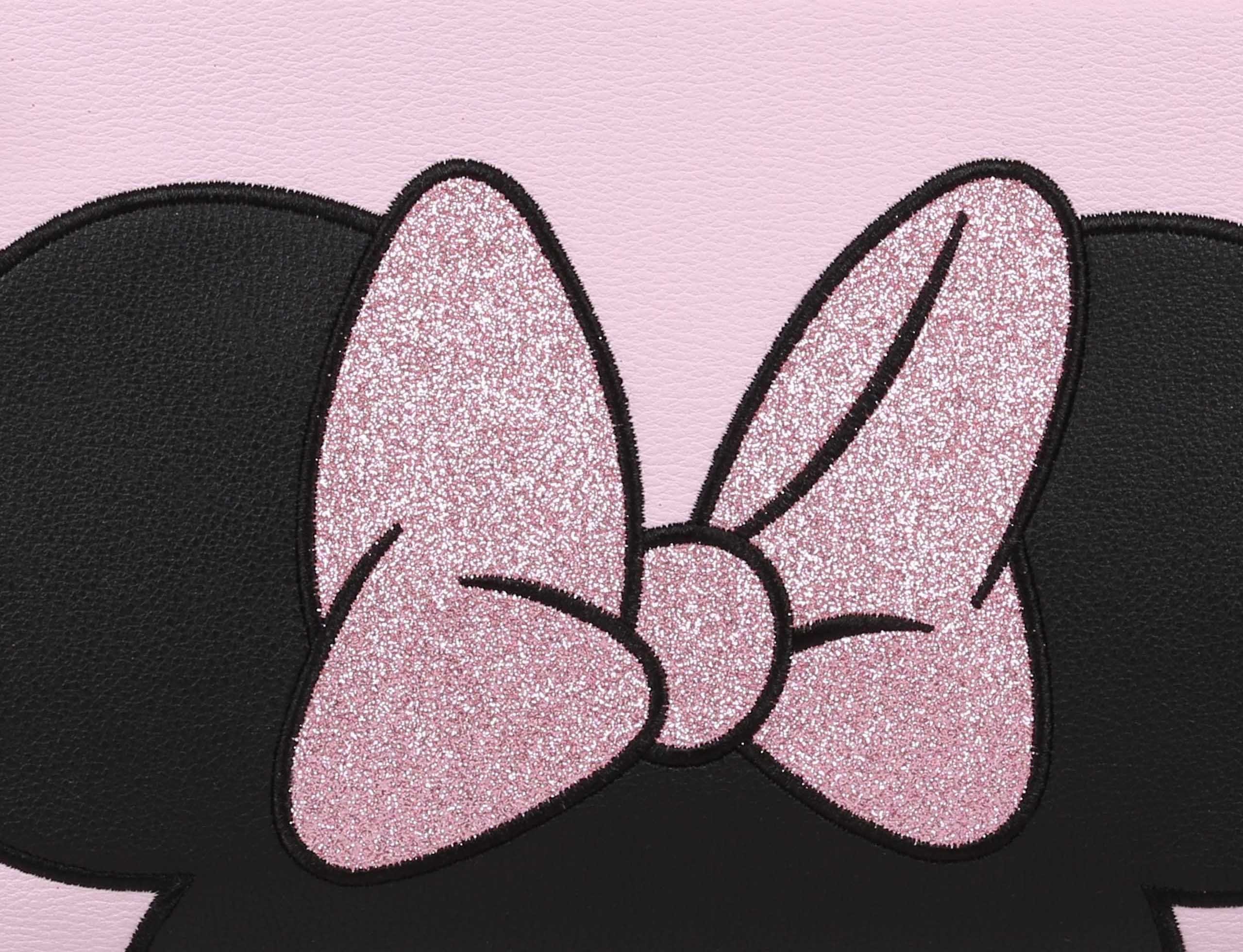 Sarcia.eu Kulturbeutel Minnie Mouse  Rosa Kosmetiktasche mit Reißverschluss 33x19x5 cm