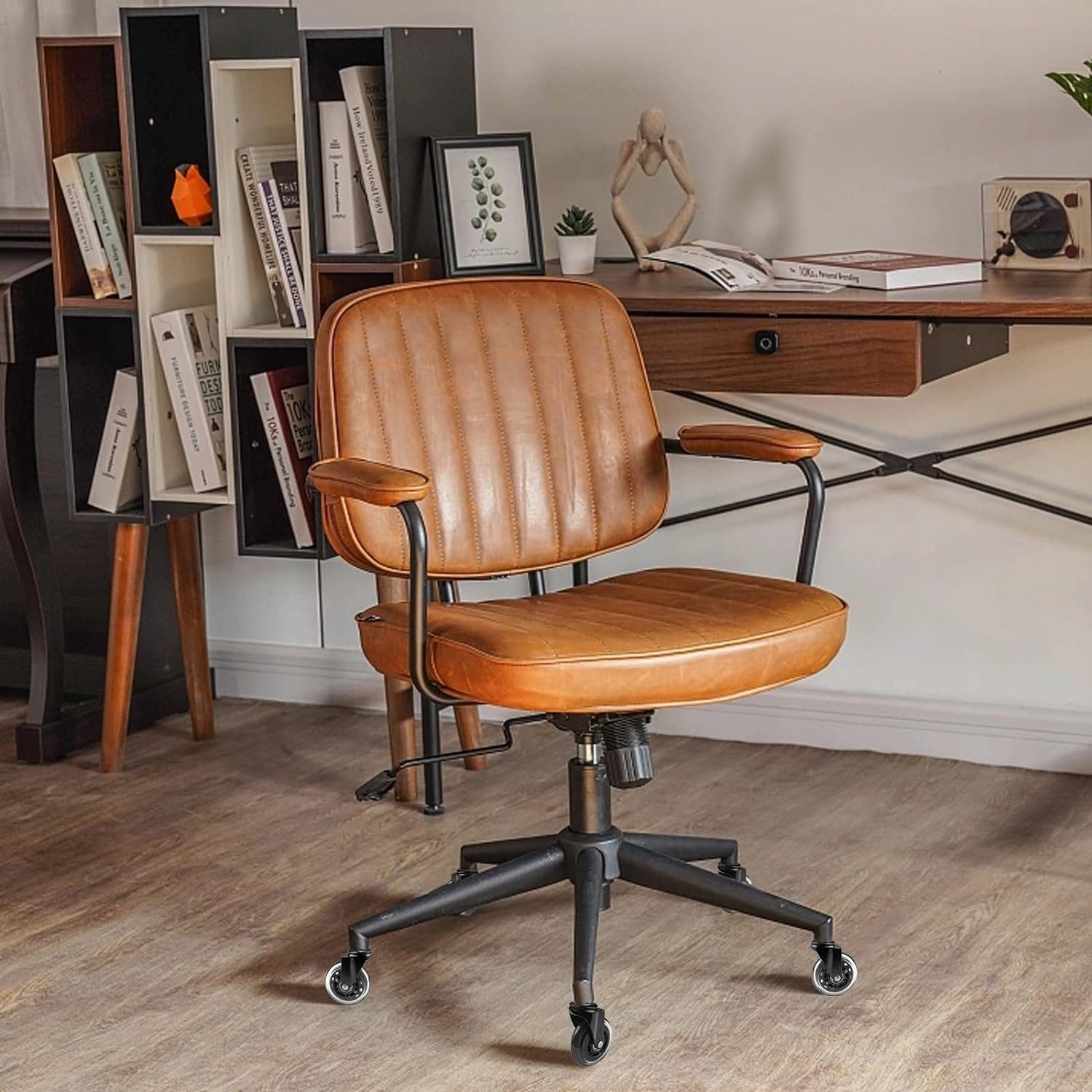 BlingBin Stuhlrolle 5 Stück Rollen für Bürostuhl Caster Schreibtisch Stuhl Ersatz Räder, (5er/Set, 5-St), Leise Kratzerfrei Ersatzrollen