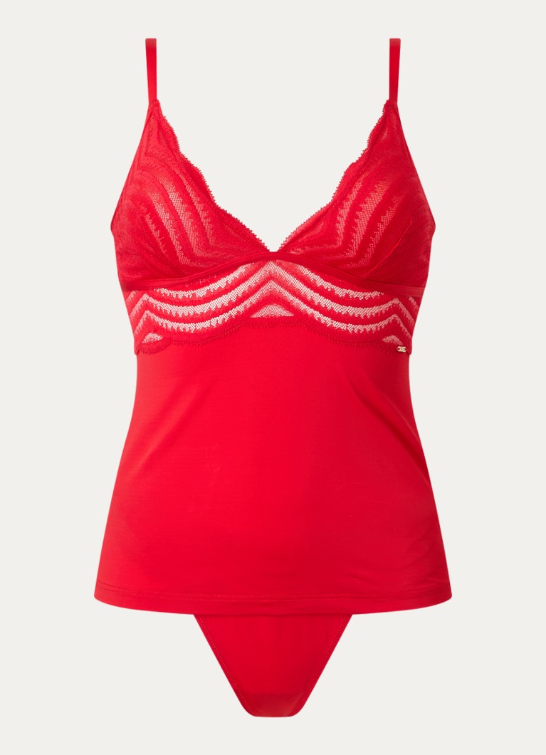 HUGO BOSS Set of top with thong in gift box 2-piece
