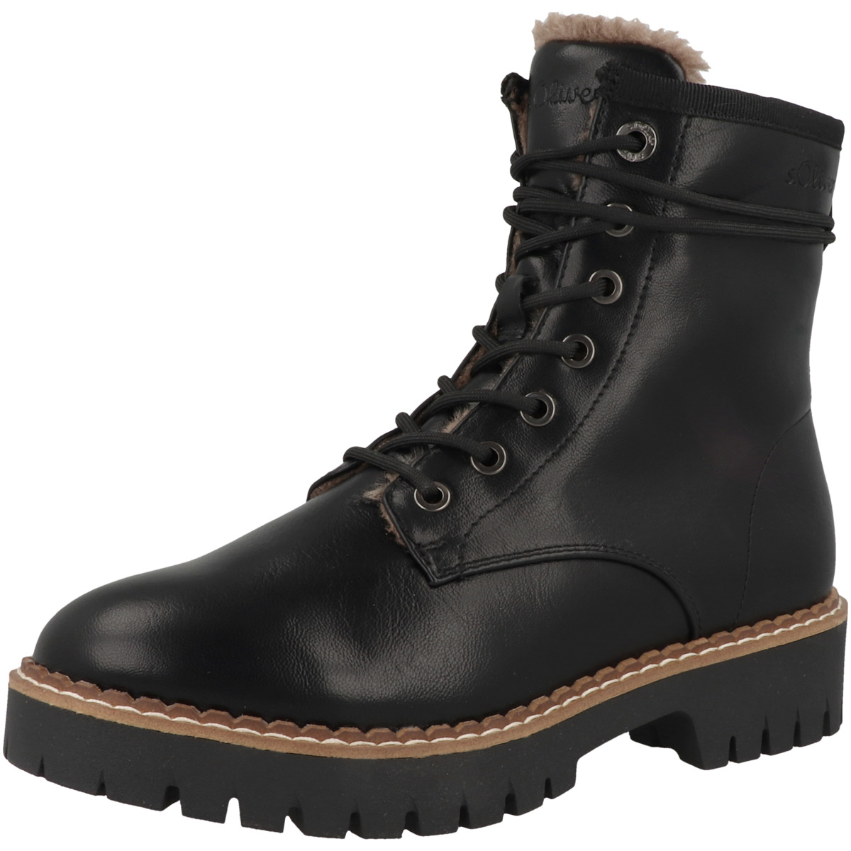 s.Oliver 5-26213-41 Schnürboots schwarz