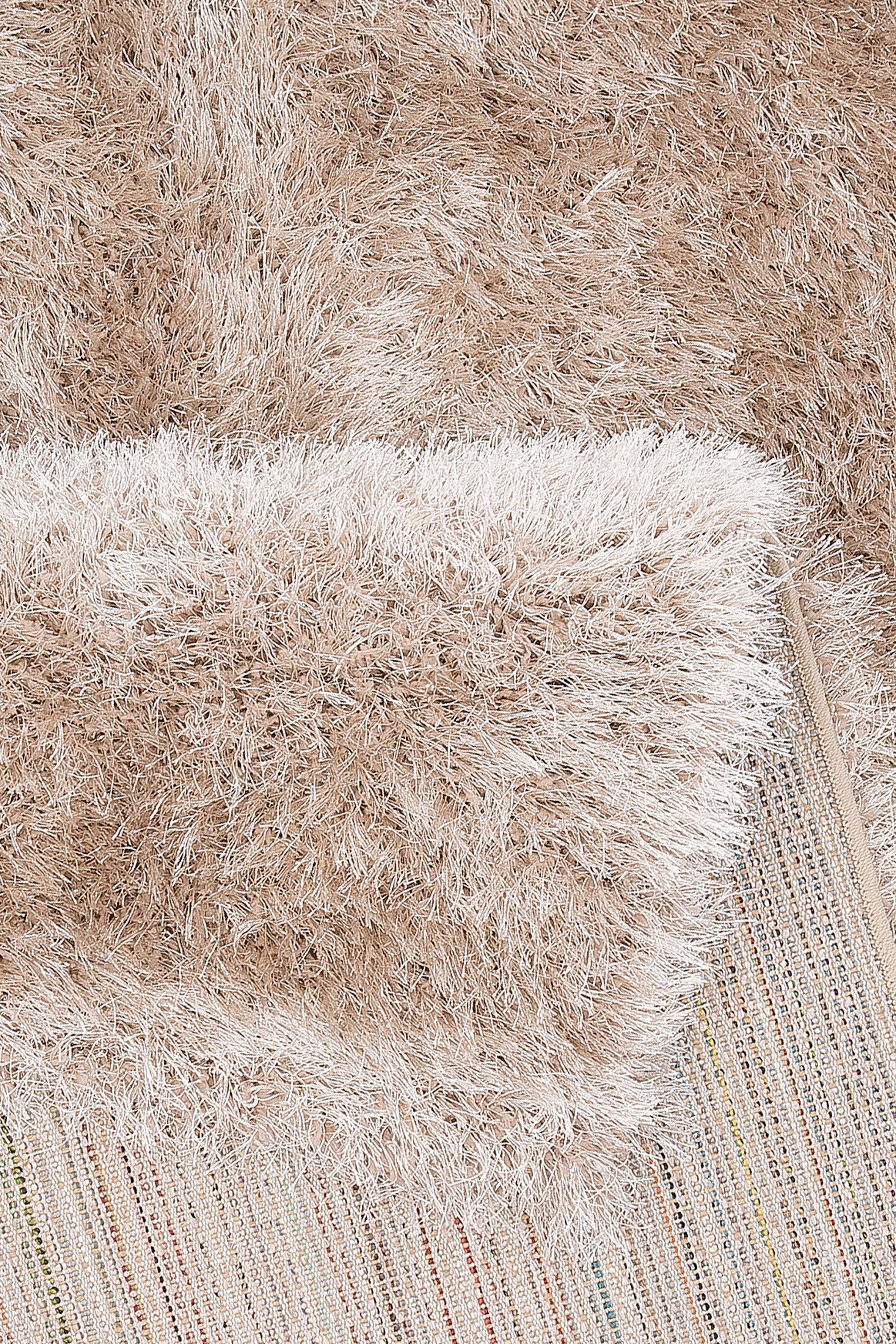 Hochflor-Teppich Glossy 411, merinos, rechteckig, Höhe: 70 mm, besonders weich, Microfaser, Langfor Teppich, Wohnzimmer, Schlafzimmer