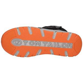 Tom Tailor Klett Boots in schwarz