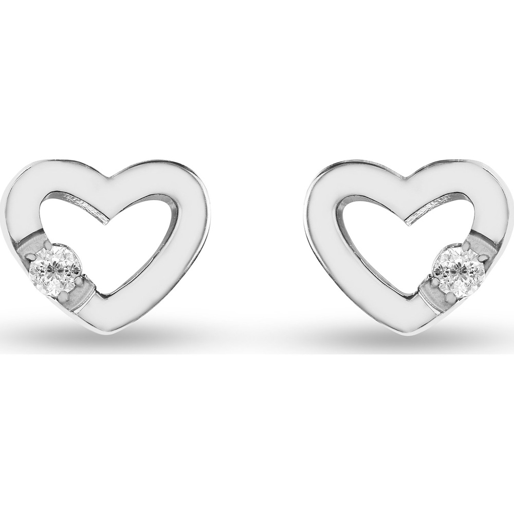 FAVS Boucles d'oreilles à fermoir à poussette Acier inoxydable Boucles d'oreilles