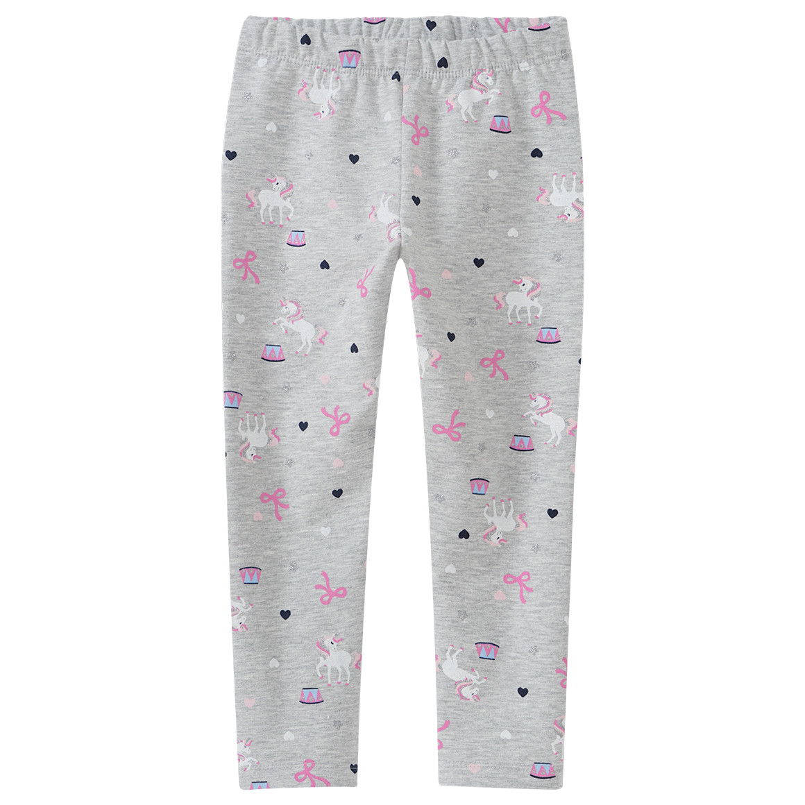 Mädchen Leggings mit Einhorn-Allover