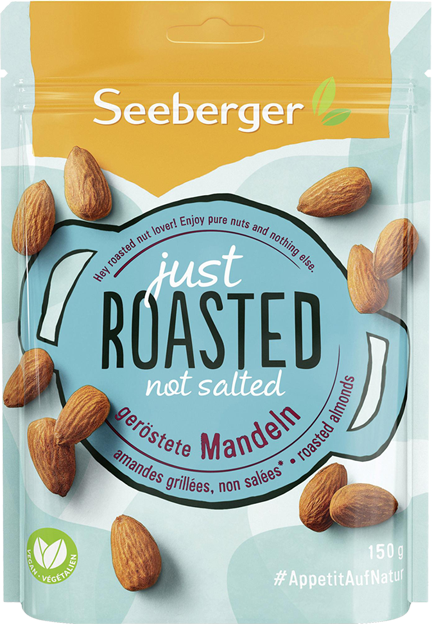 Seeberger Mandeln geröstet just Roasted