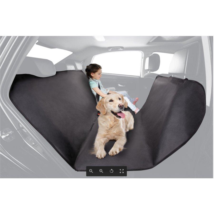 NORAUTO Univeral ANIMAL PROTECTION, Rücksitz-Schoner für Hunde und andere Haustiere, Farbe schwarz, 1 Stück - ATU