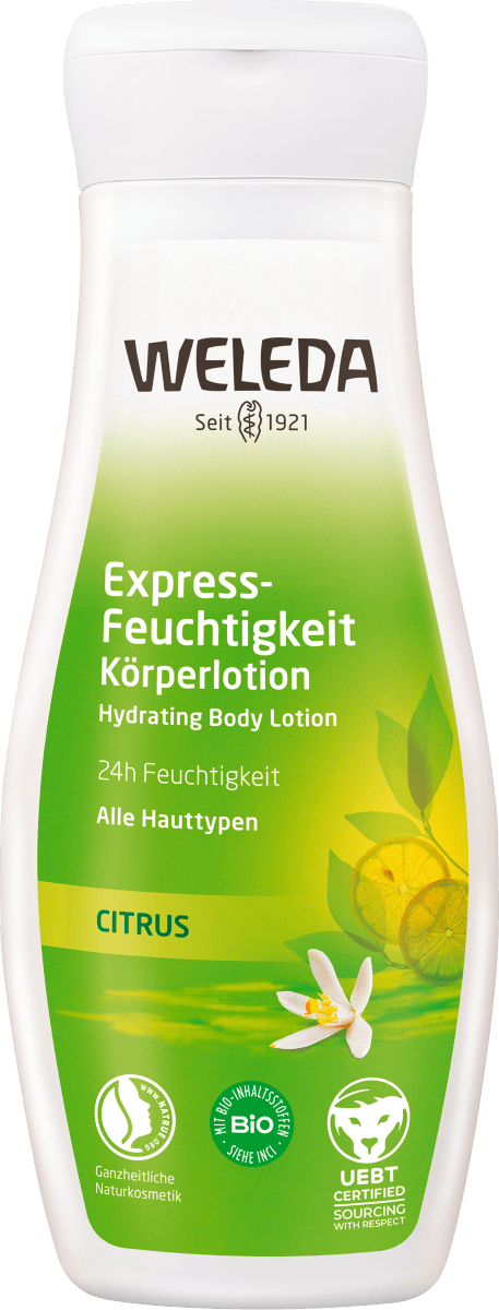 Körperlotion Expressfeuchtigkeit Citrus, 200 ml