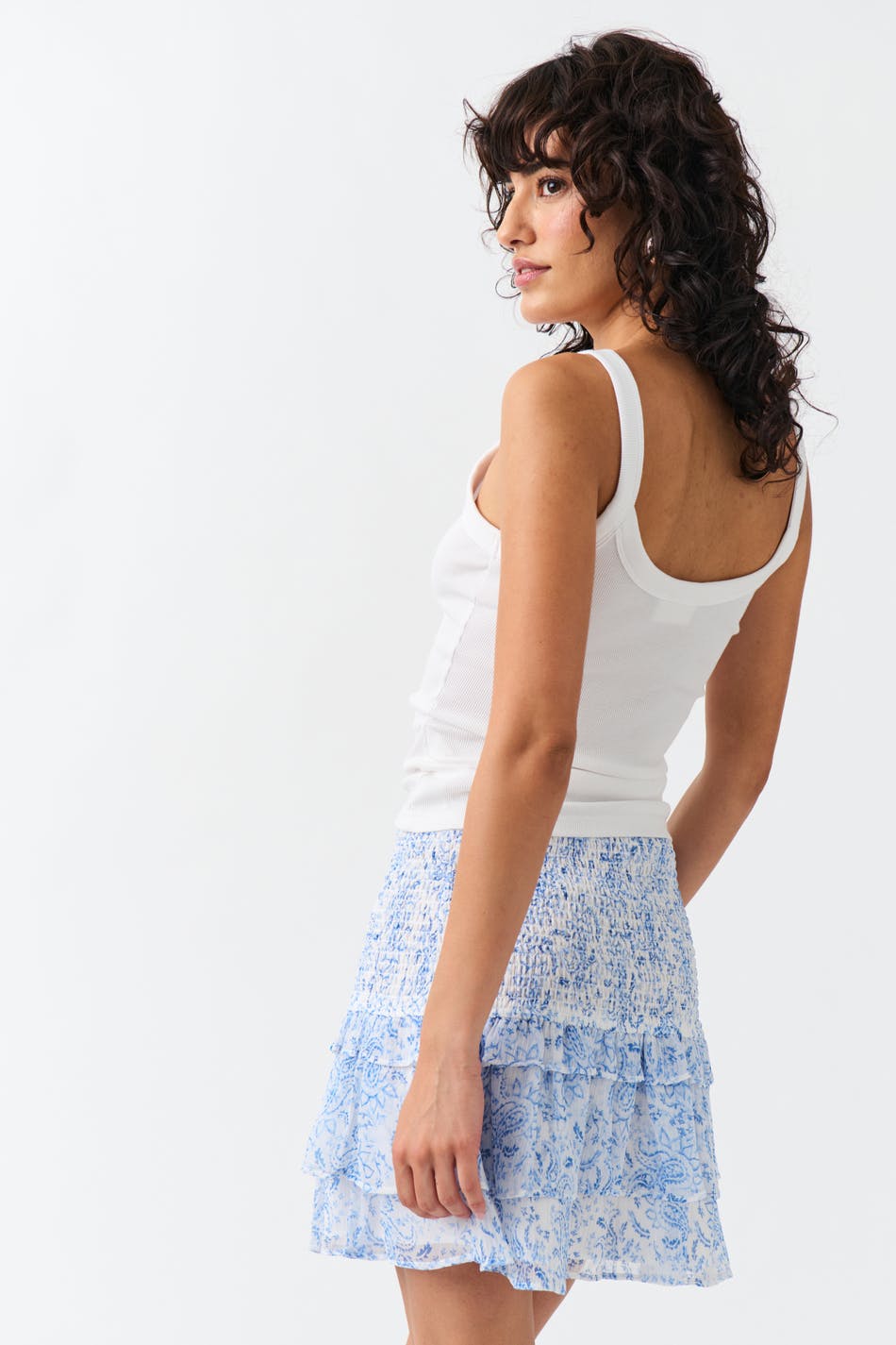 Boho smock skirt