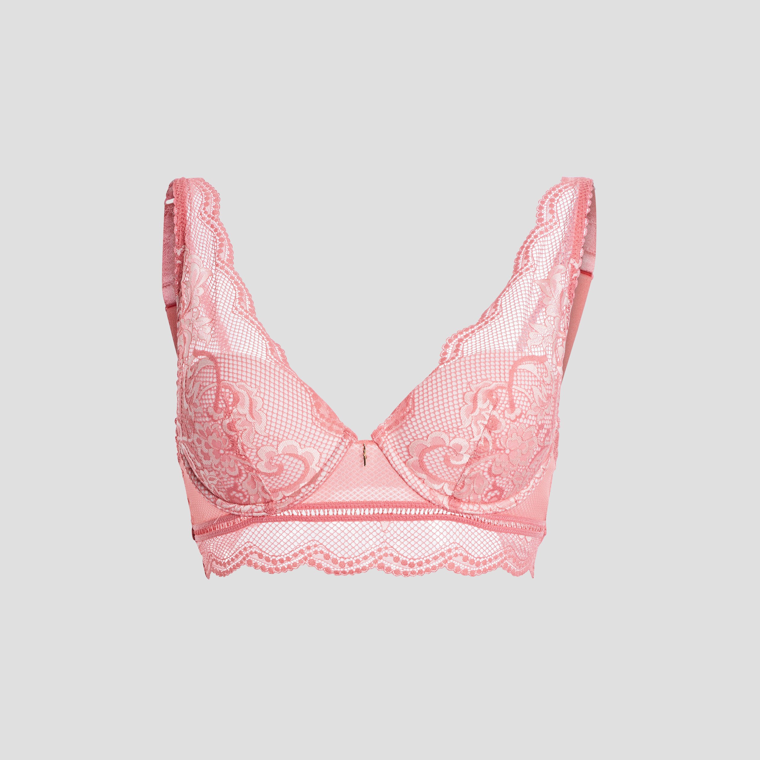 Soutien-gorge foulard rose femme | La Halle