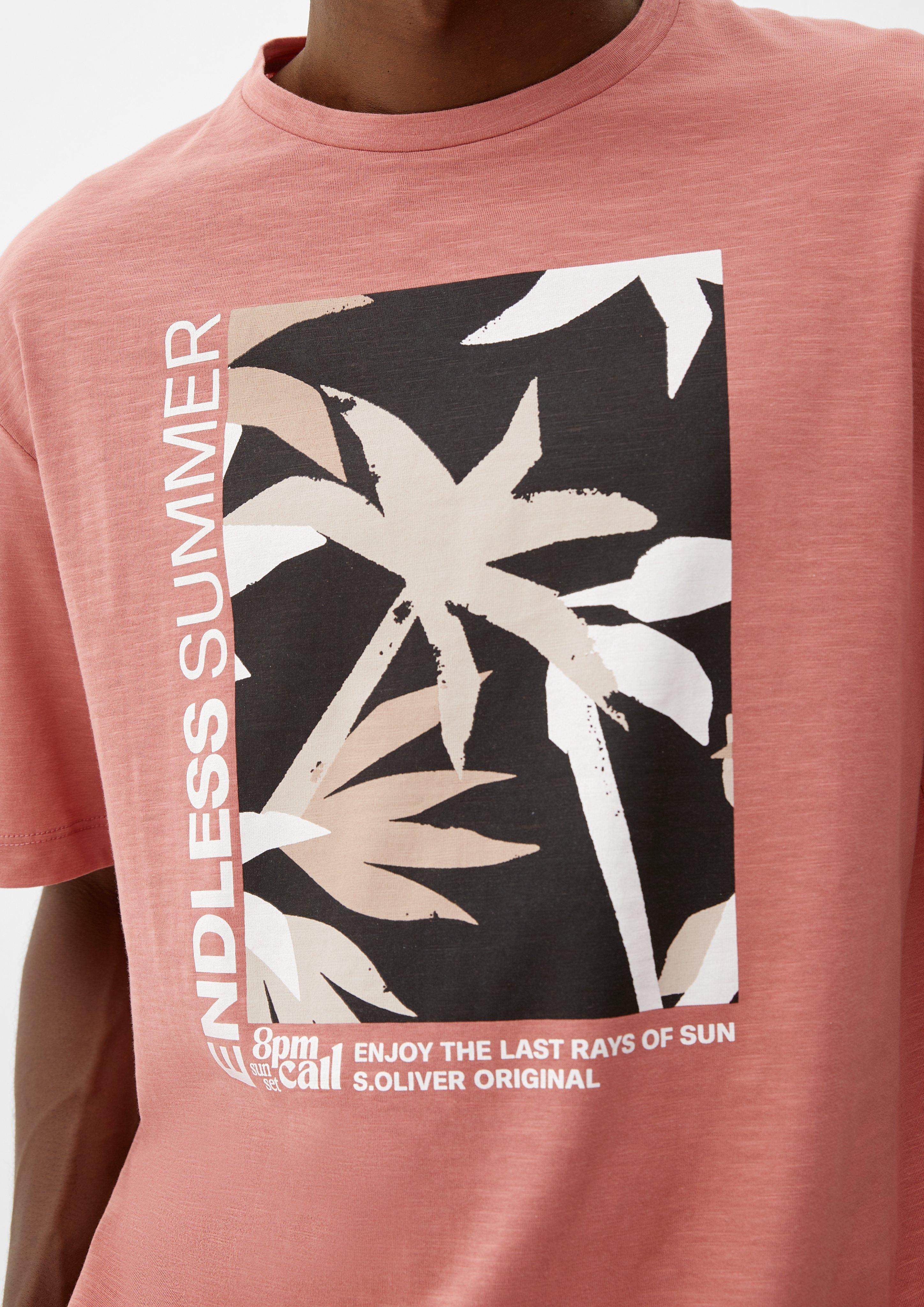 T-Shirt mit Frontprint  2131376-20D1