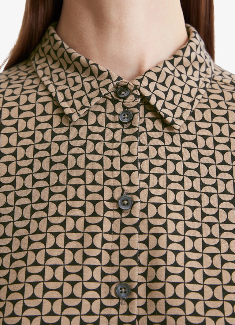 Marc O'Polo  Blouse met grafisch dessin