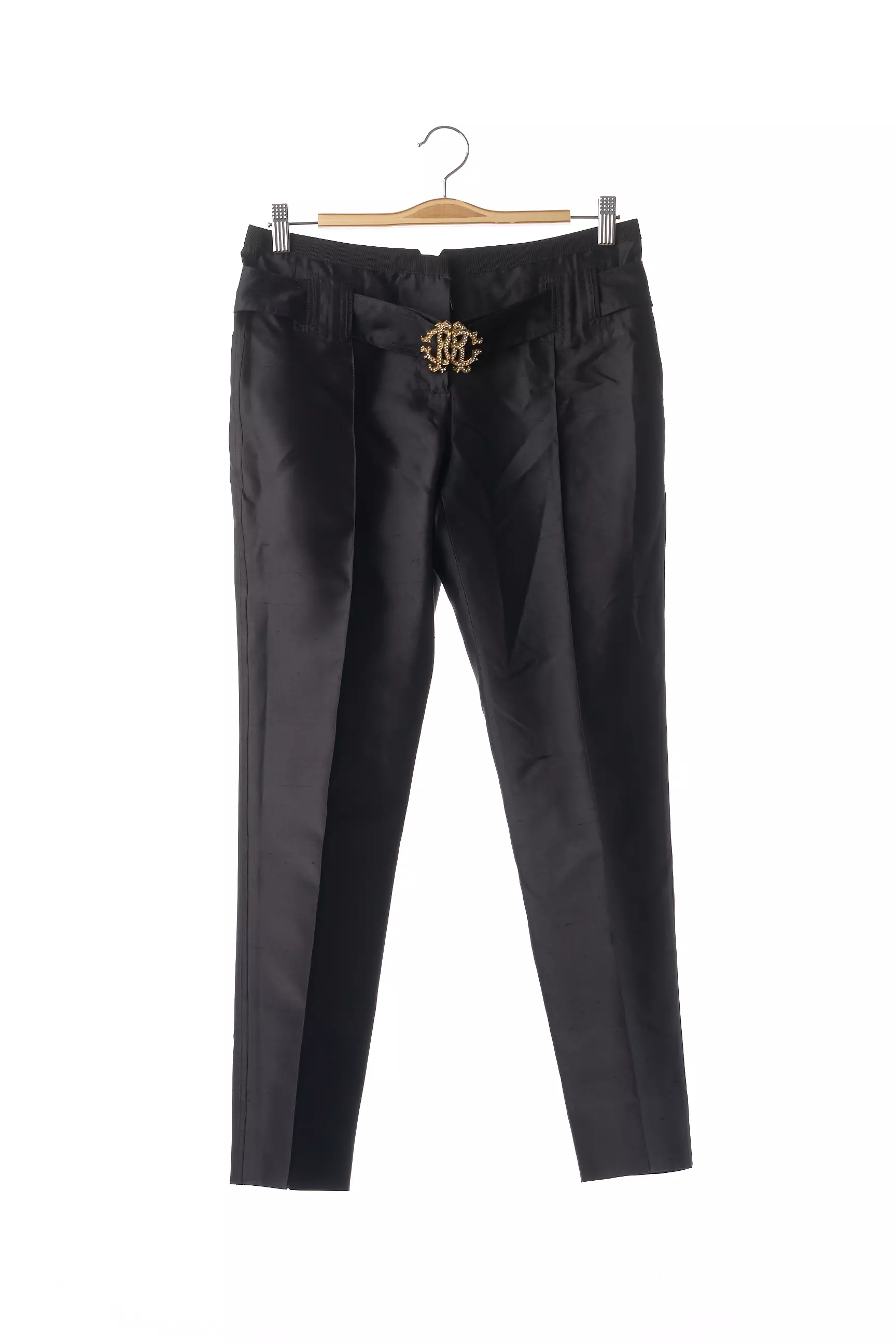 Roberto Cavalli Pantalons Slim Femme couleur noir