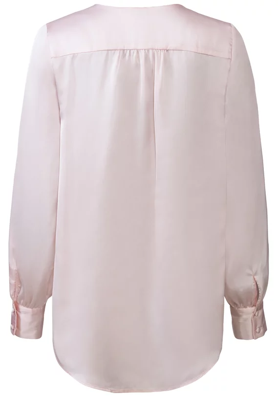 Satinbluse