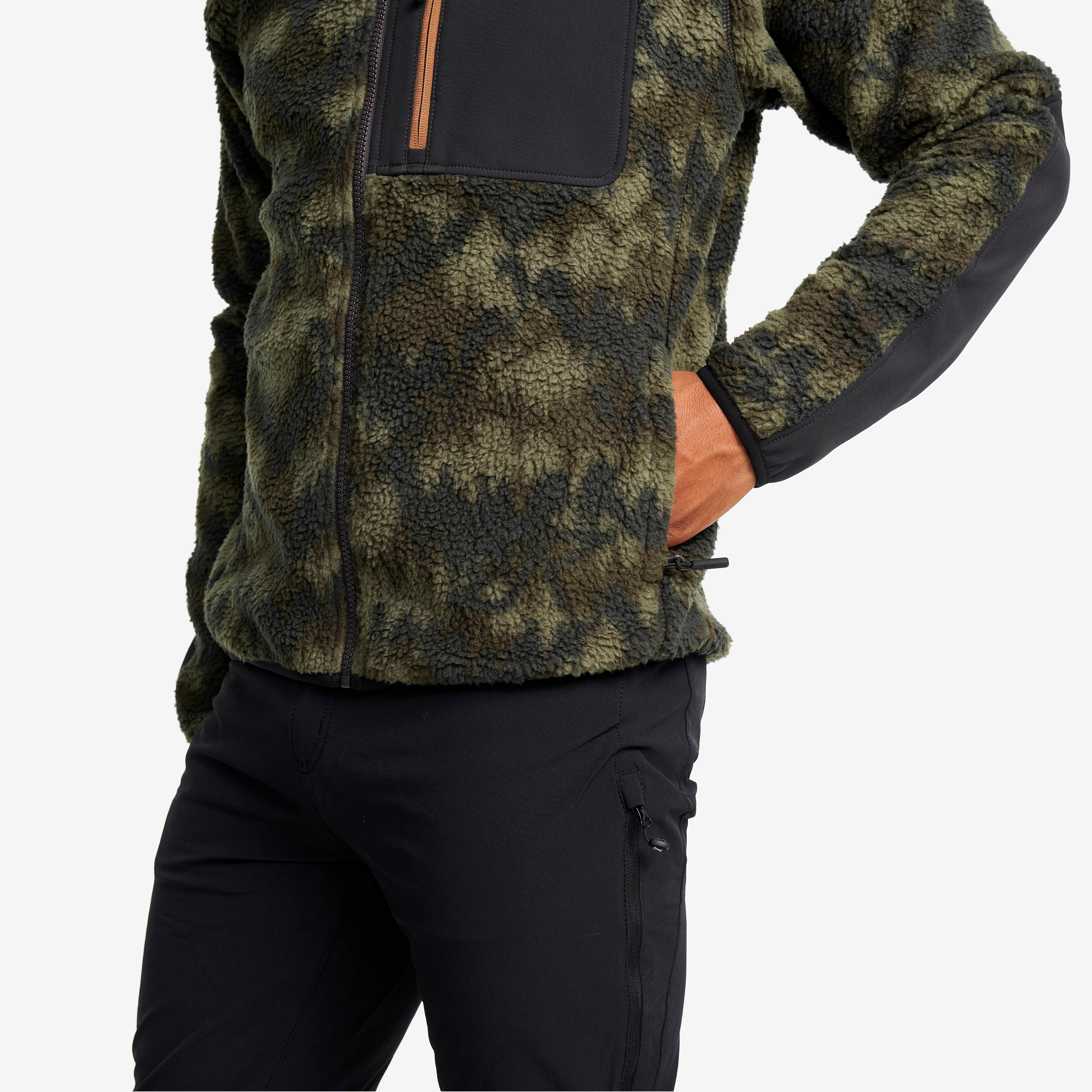 High Pile Fleece Homme Grape Leaf