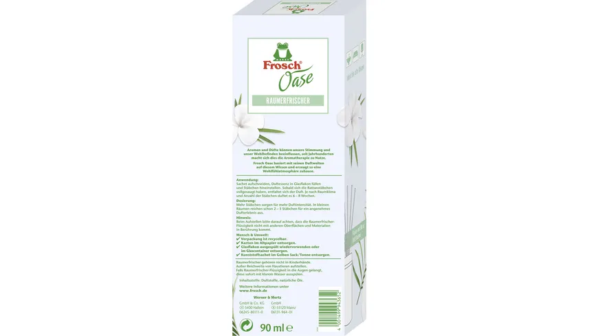 Frosch Oase Raumerfrischer Creme Spa Original 90 ml